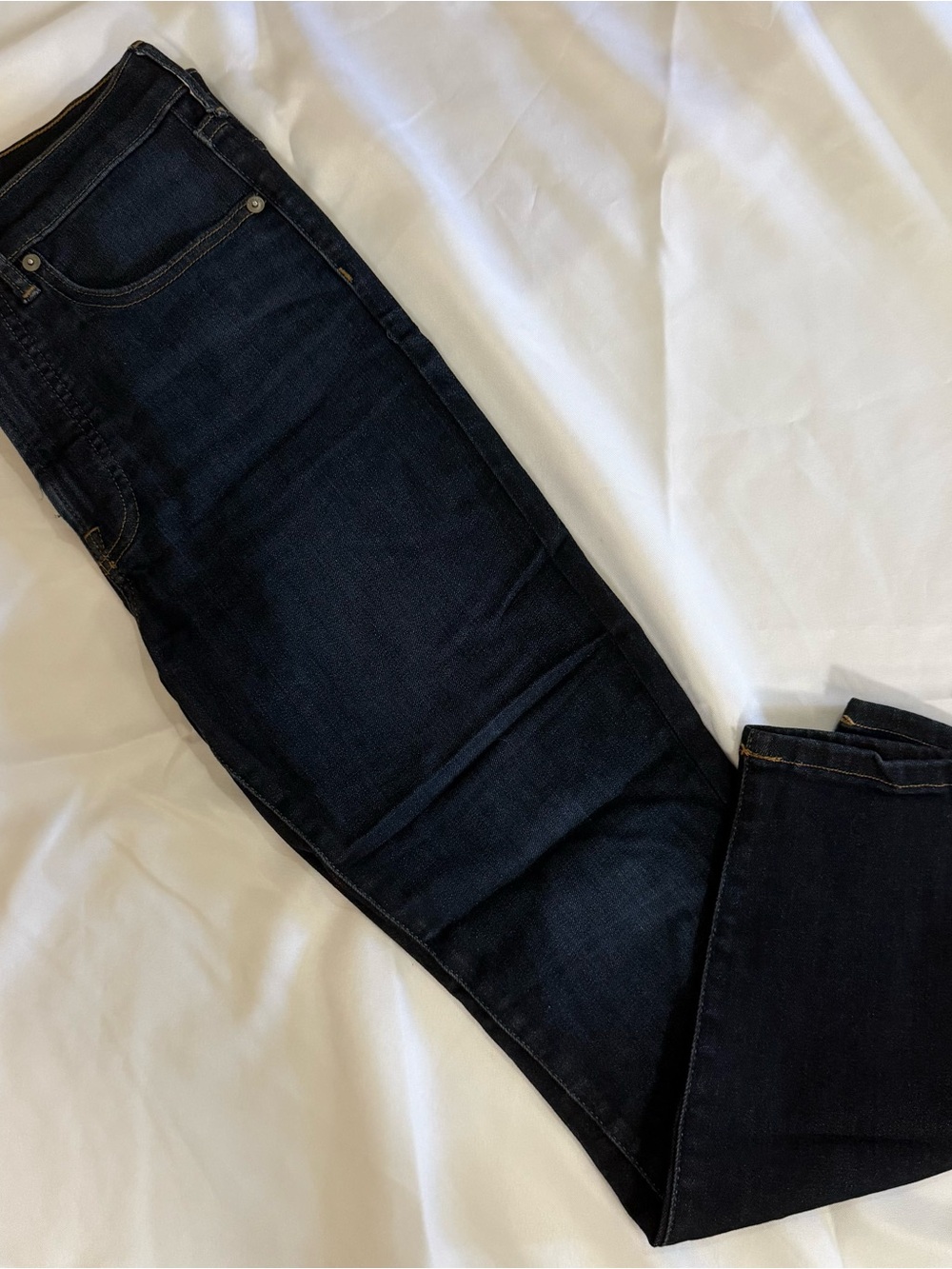 Everlane Women's Dark Indigo Ankle Jeans-D1